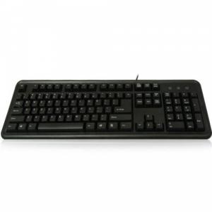 High Quality Standard Keyboard K-111 [PS2] (Black)