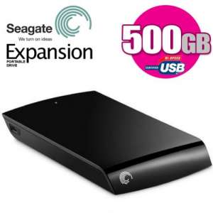 Seagate Expansion Portable Drive 500GB HDD External Data Storage