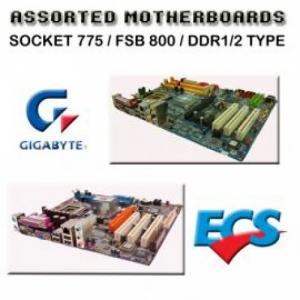 Motherboard Socket 775 FSB 800 (DDR/DDR2 Type)