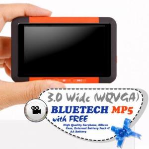 BRAND NEW MP5 Player 4GB with 3.0-inch Wide TFT LCD with Built-in Speaker