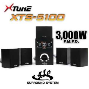 Xtune 5.1 Channel Surround Speaker System