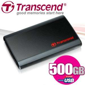 Transcend StoreJet 25P 500GB HDD External Data Storage