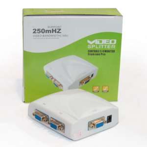 Brand New 4-Port Video Splitter